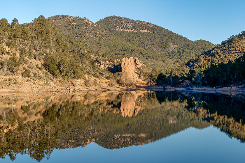 'Lac de l'Ecureuil:' Looking north