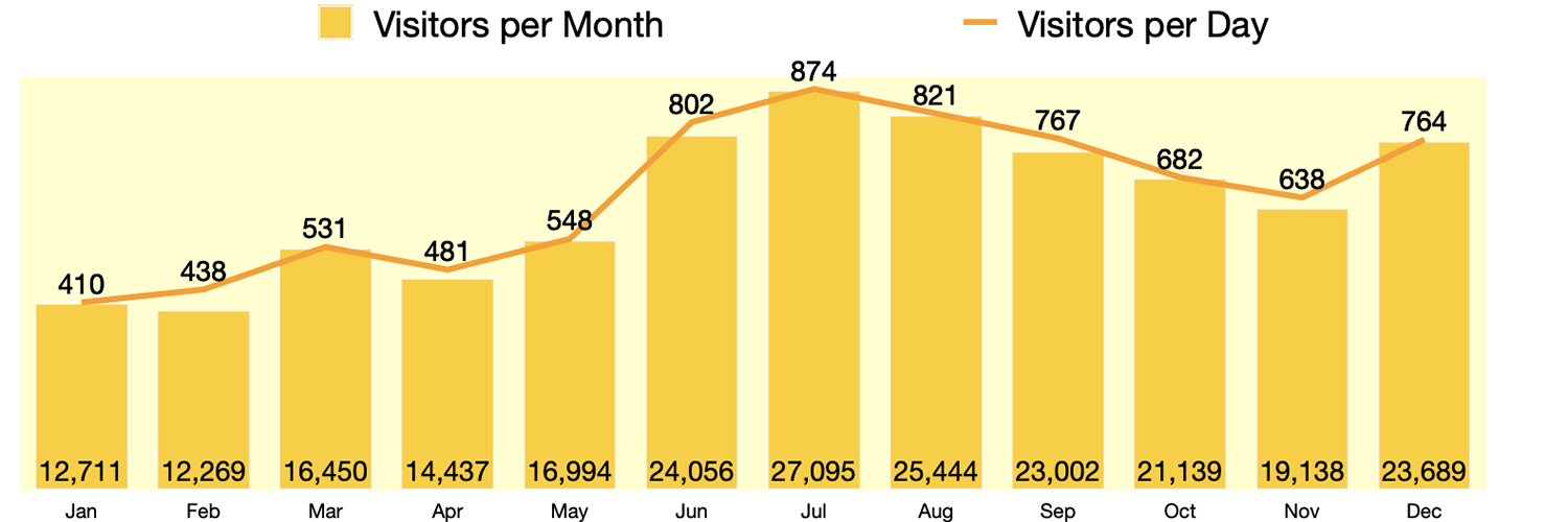 Visitors 2013