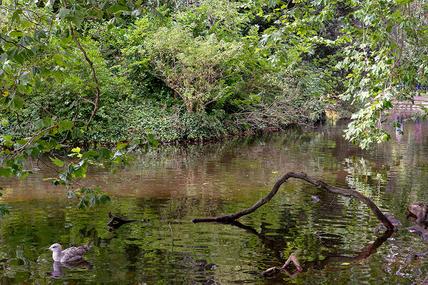 Making our way back to the exit