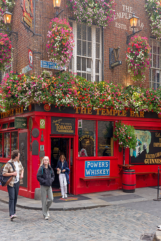 In the Temple Bar District