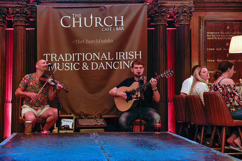 ...but he was playing with a different guitarist back then.