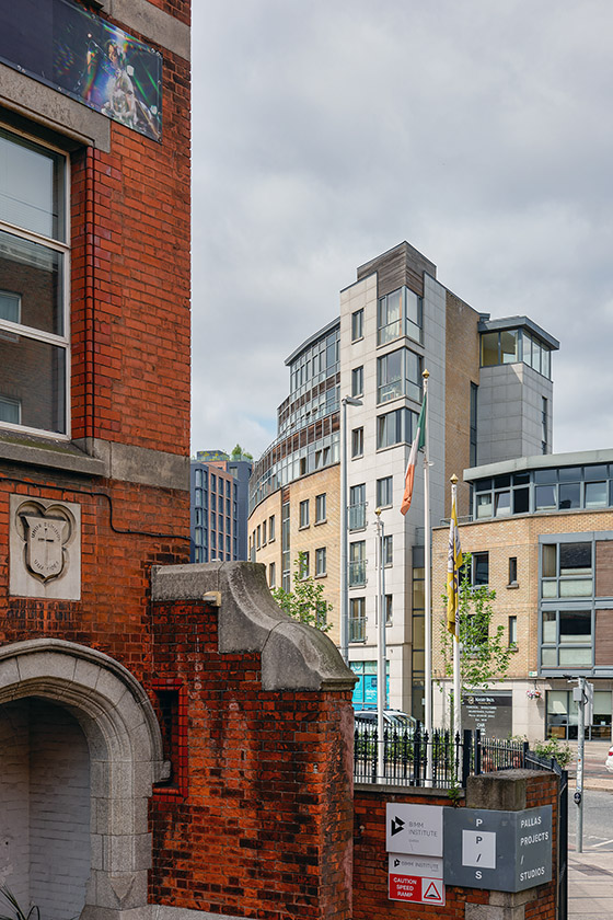 Architectural variety on The Coombe
