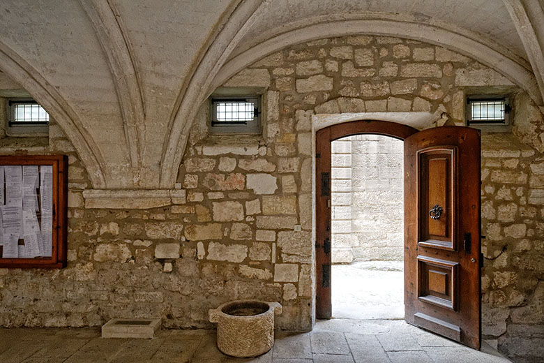 Leaving Town Hall... and Les Baux