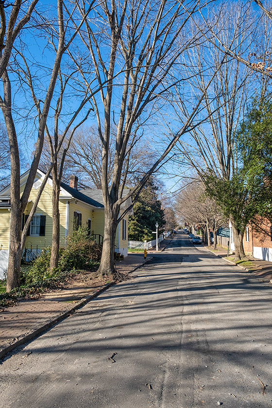 Looking north on Church Street