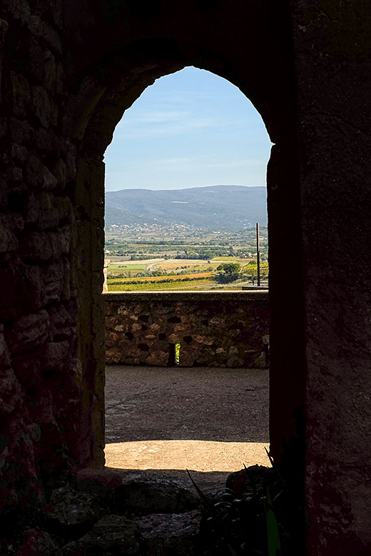 Looking out